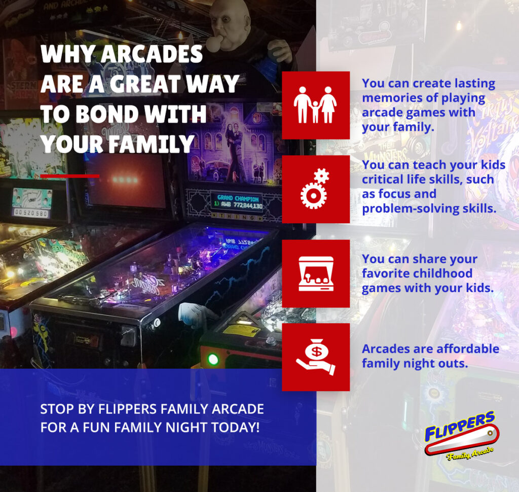 Why Arcades Are a Great Way to Bond with Your Family Flippers Family Arcade